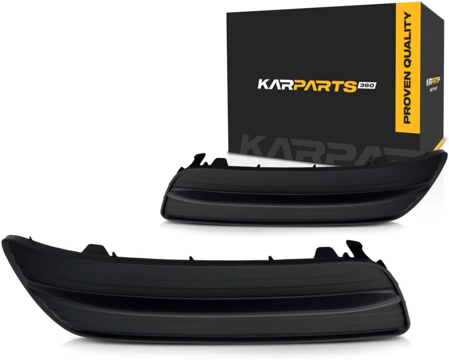 For Honda Civic Fog Light Cover 2012 Driver and Passenger Side Pair/Set | Dark Gray | Sedan | HO1038105, HO1039105 | 71107TR0A01, 71106TR0A01