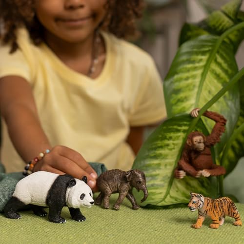 Schleich WILD Life | Asien Starterset 42736 | ab 3 Jahren | 4 Teile – Ansicht 2