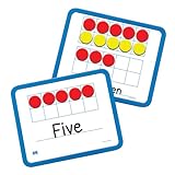 EAI Education Magnetic Ten Frame Dry-Erase Boards: Set of 10