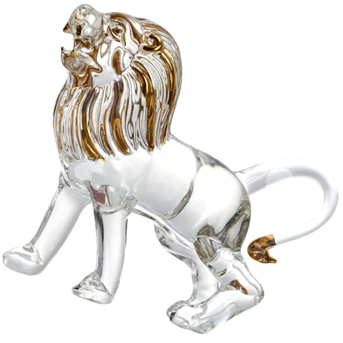 Figurine de lionceau en cristal incassable pour décor de maison
