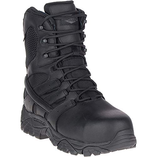 Image of Merrell Men's Moab 2 8 inch Defense Zip Composite Toe Boot