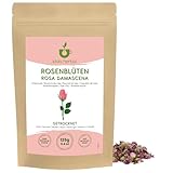 IDDA Herbal Té de Rosas 125g, Capullos de Rosa Enteros y Secos para Té de Flores e Infusiónes