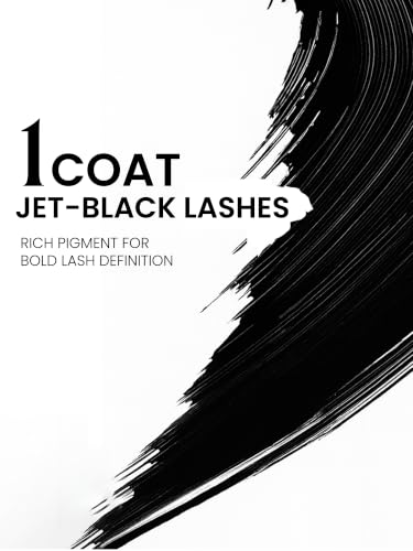 Image of FLiCKA Lash It Out Mascara Waterproof With Intense Jet Black Color| Long Lasting, Lightweight, Smudge Proof Mascara For Women, Black, 9ml