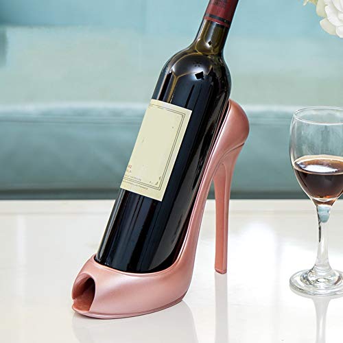 Soporte decorativo para botellas de vino elegante miniatura 1