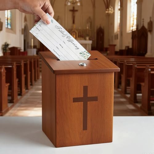 Umschläge für die Kirche 200 Stück mit Zehnten und Geldumschlägen, Spendenumschlag, Rechnungsgröße, Schecks, Bargeld für christliche, religiöse Anlässe, Zubehör (Englisch)