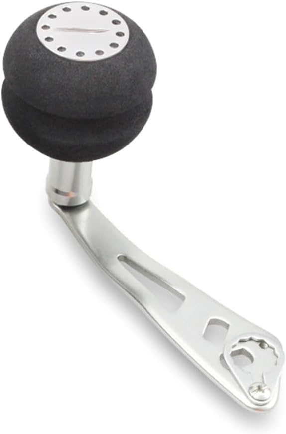 Aluminum Alloys Fishing Reel Handle Power Handle Knob Grip Replacement Assembly Part for Baitcasting Fishing Reel Handle