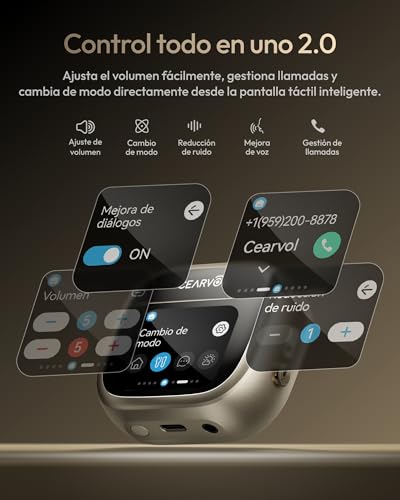 Amplificador de sonido Bluetooth Wave con estuche táctil blanco 2