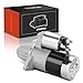 A-Premium Starter Motor Compatible with Subaru Forester 1998-2002, 2.5L, Impreza 1997-2003, 2.2L/2.5L, 12V 1.4KW 9-Teeth CounterClockwise, Automatic Transmission, Replace# M1T84481
