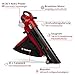 Einhell Professional Akku-Laubsauger VENTURRO 36/240 Power X-Change (36 V, Li-Ion, Saugleistung bis 740 m³/h, Fangsack 45 L, Blasfunktion bis 240 km/h, inkl. 5,2 Ah Akku & Ladegerät)