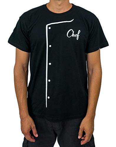 Alpimara Camiseta Chef (Negro, XL)