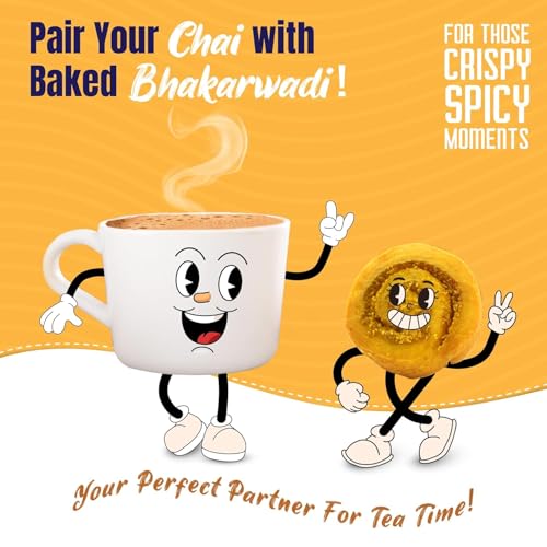 Image of Evolve Baked Bhakarwadi Healthy Snacks for Kids, Adults | Gluten Free, No Artificial Colors or Preservatives, Freshly Made, Ready to Eat, Crunchy Masala Flavor - 100g Pack of 10