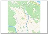 Aimant de réfrigérateur Spittal an der Drau, carte de l'Autriche