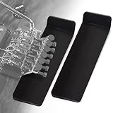 [Pacote com 2] Calço de ponte tremolo flutuante para guitarra - Levante pontes de guitarra para fácil ajuste e afinação - Cunha trem de plástico durável - Ferramenta de substituição de ponte de