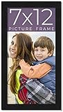 7x12 Frame Black Real Wood...