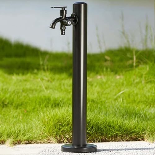 Robinet exterieur jardin,robinet à colonne d'eau de jardin autoportant,robinet extérieur antigel,colonne d'eau de jardin,colonne d'eau en acier inoxydable avec robinet,fontaine exterieur(C)