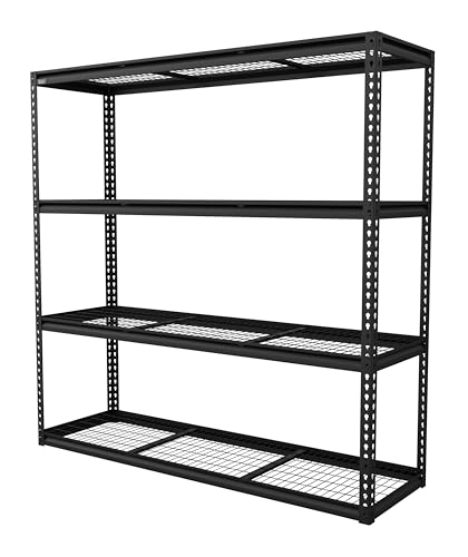 Sealey Heavy-Duty Modular Racking Unit with 4 Mesh Shelves - 300kg Capacity Per Level - APMR1