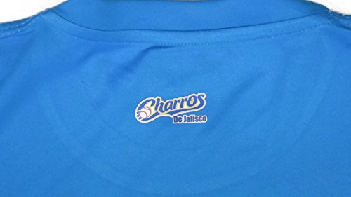 Baseball Men's Slim Fit Jersey Charros de Jalisco (Black) miniatura 4
