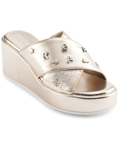 Sandale plateforme Caleigh KARL LAGERFELD en cuir Oxford