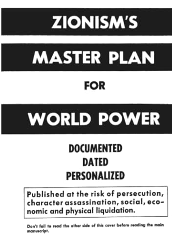 Zionism's Master Plan for World Power