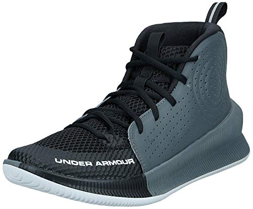 Under Armour Men's Jet 2019 Running Shoe, Black (001)/Pitch Gray, 12