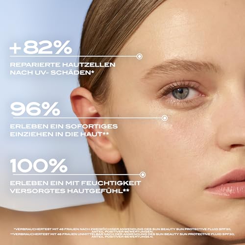 Lancaster Sun Beauty Nude Skin Sensation Sonnenschutzflüssigkeit LSF30, schützt vor UVB, UVA, sichtbarem Licht, Infrarot, 30 ml – Ansicht 4