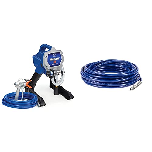 Graco Magnum 262800 X5 Stand Airless Paint Sprayer, Blue & 247340 1/4-Inch Airless Hose, 50-Foot, Feet #TOP17