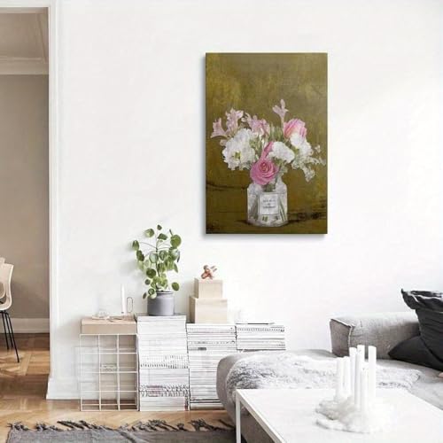 Peintures florales modernes sur châssis de qualité supérieure 80x145