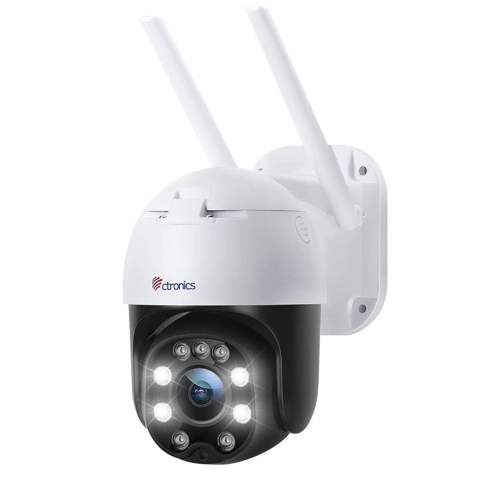 Ctronics 防犯カメラ CTIPC-285C microSD 128GB Amazon.co.jp: 【5MP・5倍光学ズーム・夜間カラー撮影】Ctronics