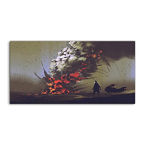 Photo art acryl SciFi Archive Arts tableau mural salon 120x60cm