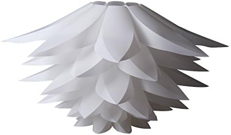 SHIJIA Creative Chandelier Pendant Multilayer DIY IQ Lotus Lampshade