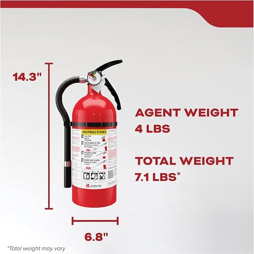 Kidde Living Area Fire Extinguisher for Home, 2-A:10-B:C, KD143-210ABC - image 9