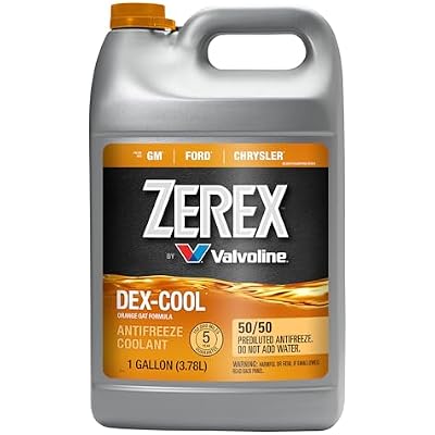Zerex Dex-Cool 50/50 Ready-to-Use Antifreeze Coolant 1 Gallon