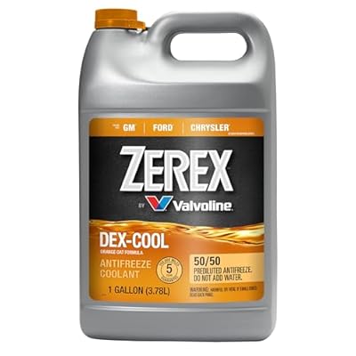 Zerex Dex-Cool 50/50 Ready-to-Use Antifreeze Coolant 1 Gallon