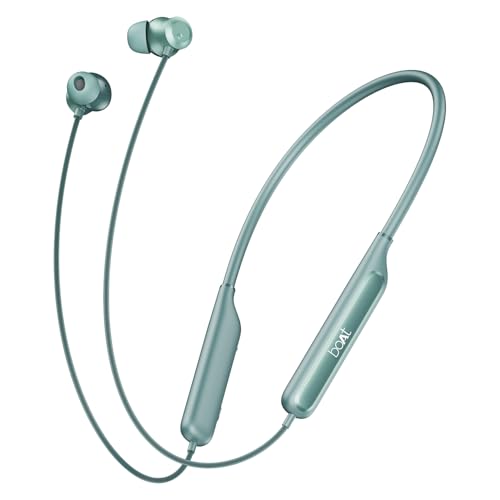 Boat Rockerz 210 ANC Bluetooth in Ear Neckband w/Spatial Audio, 30dB ANC, AI-ENx Technology, 40hrs Playback, EQ Modes, 13 mm Drivers, Dual Pairing & Fast Pair(Powder Blue)