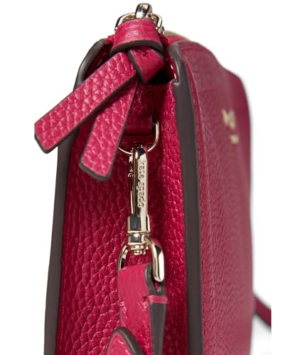 kate spade new york Knott Pebbled Leather Small Crossbody Shoulder Bag – Leather Construction – Textile Lining Renaissance Rose One Size One Size4