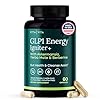 Natural GLP-1 Support Supplement for Weight Loss & Energy - Appetite Suppressant and Fat Burner with Berberine, Green Tea, Yerba Mate, Theanine, Psyllium Husk, Senna Leaf, Lemon, Inulin & Black Garlic
