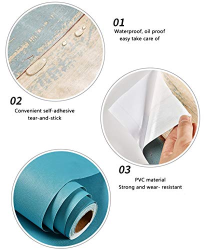 Papel de cocina de PVC adhesivo para tapar manchas y proteger muebles de cocina de la grasa 5