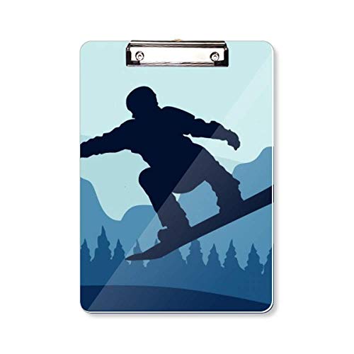 Ski Costume Bottes Presse-papiers Fixation Stable Feuilles A4