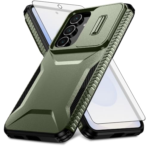 Housse appareil photo coulissante coque Samsung S25 FE hybride robuste