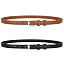 D-black+brown(silver Buckle)