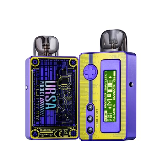 JUSTKEY yg&TCo[zdq^oR Lost Vape Ursa Pocket Pod Kit vape ET xCv X^[^[Lbg |bh^ ynQ[z 1200mAH J[gbWt C^oR ł񂵂΂ RpN