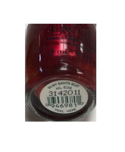 Nail Lacquer - In My Santa Suit HL E09 - 1pc