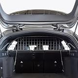 Travall Hundegitter für Mercedes-Benz C-Class (2021-) Fahrzeugspezifisches Hundegitter, Kofferraumschutz für Hundetransport, Gepäckschutz, Robustes Stahlnetz Auto Hundesperre