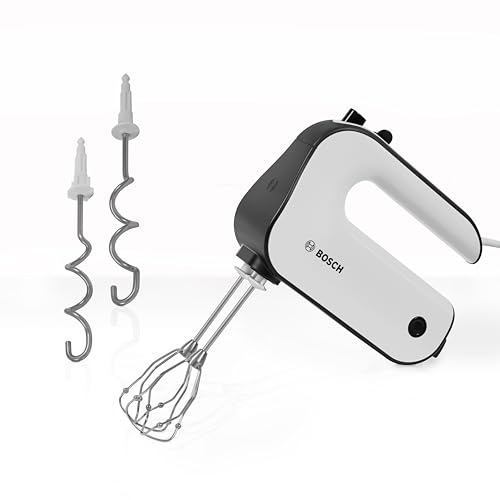 Image of Bosch CleverMixx Styline MFQ4020GB Hand Mixer 450 W - White & Black