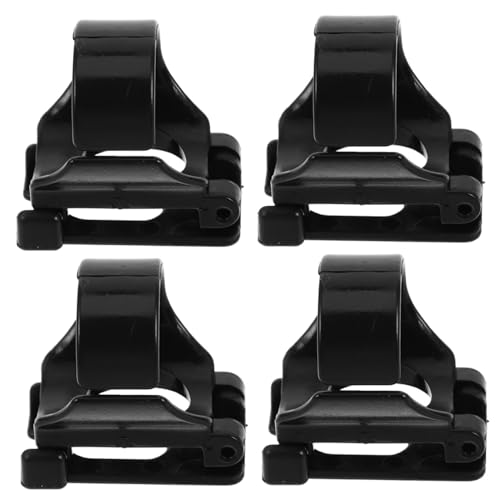 balacoo Scuba Snorkel Goggle Clip 4pcs Snorkel Retainer Replacement Plastic Construction Quick Attachment Adjustable for Underwater Adventures