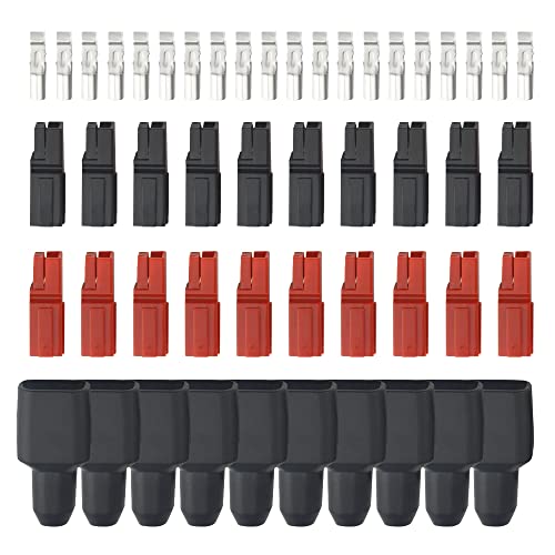 WMYCONGCONG 10 Pairs 30A Battery Quick Disconnect Power Terminal Connector 30A Battery Connector Modular Power Connectors Set