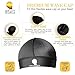 Royalty Headwear Silky Wave Cap for 360, 540 & 720 Waves, Soft Breathable Durag Skull Cap Beanie for Men (US, Alpha, One Size, Brown)