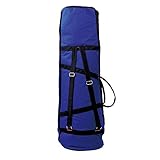 Ammoon® 600D Resistente al Agua Impermeable Bolsa de Trombón Paño de Oxford Mochila Correas de Hombro Ajustables 5mm de Bolsillo Algodón Acolchado para el Trombone del Alto/Tenor