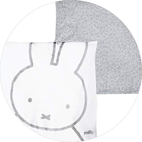 Roba Box "miffy", box 6-hoekig, 3-voudig in hoogte verstelbaar, veilig speelrooster incl. beschermlaag & remwielen, baby kruiprooster, hout wit - Afbeelding 3