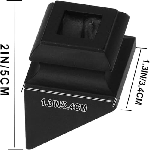 Colliers de finition pour broches d'escalier avec vis de serrage incluses